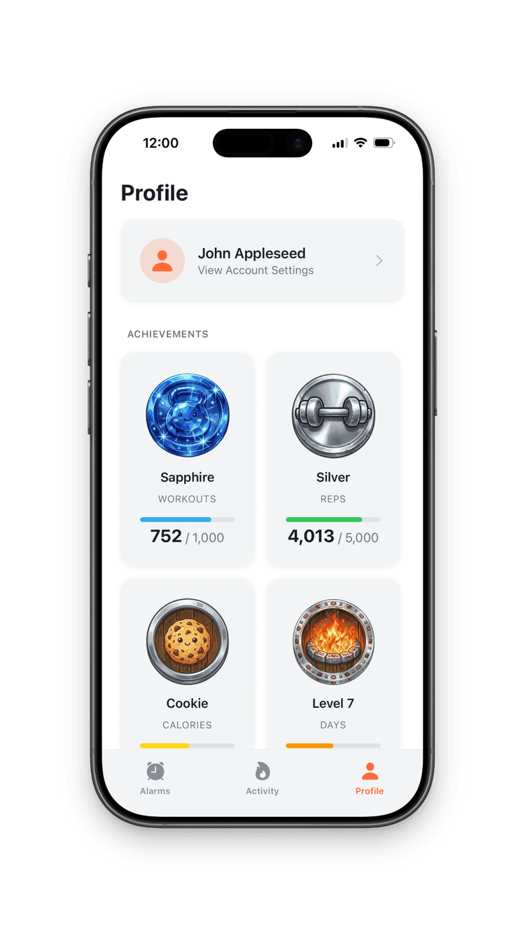 Gym Clock App Screen 5
